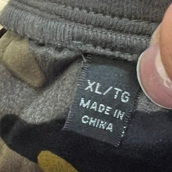 ATM Anthony Thomas Melillo Silk Camo Jogger High Waisted Pleated Pant Women’s XL - Picture 5 of 10